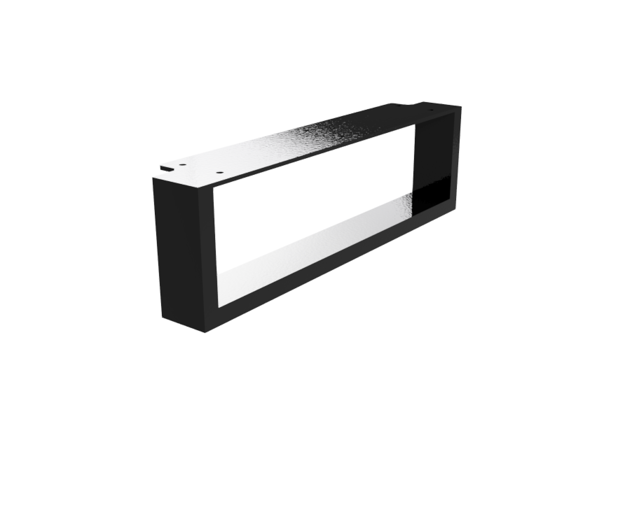 Noga ramowa 80x20 | Noga niska