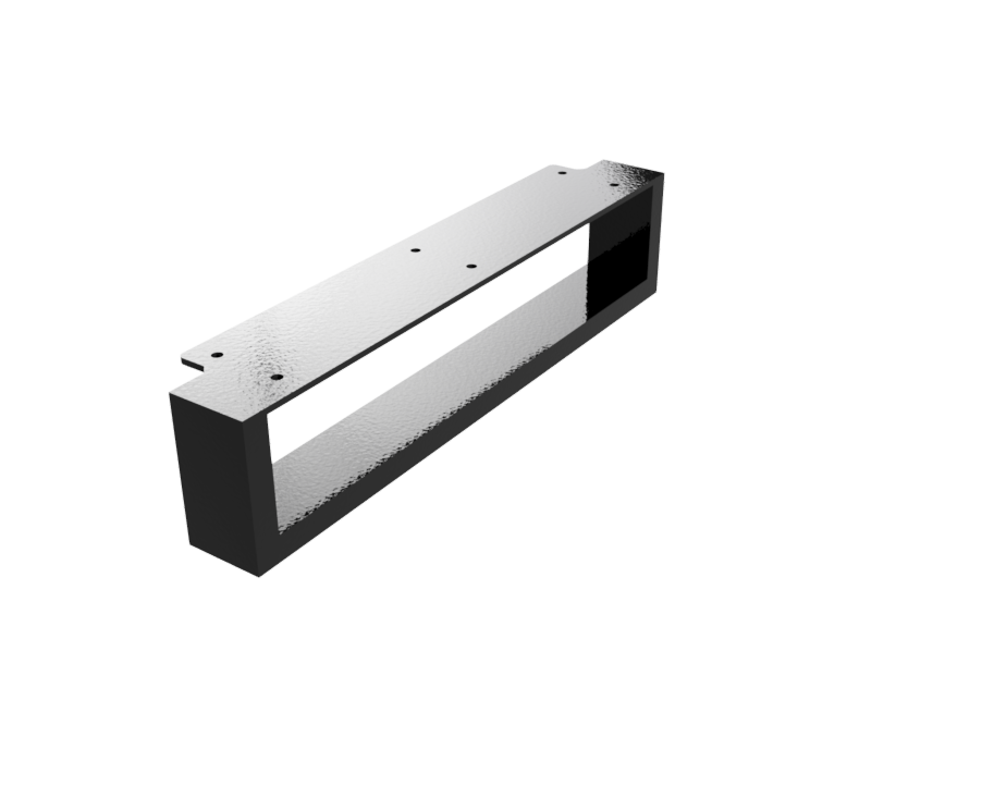 Noga ramowa 80x20 | Noga niska