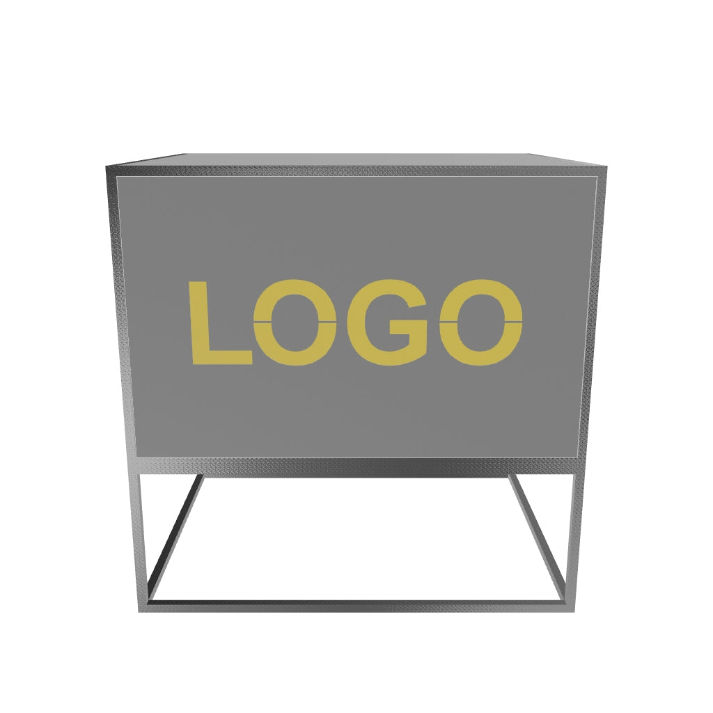 Ekspozytor ze schowkiem | ExpoBox