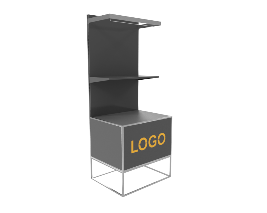 Regał perforowany do sklepu, ExpoBox by Metalkon